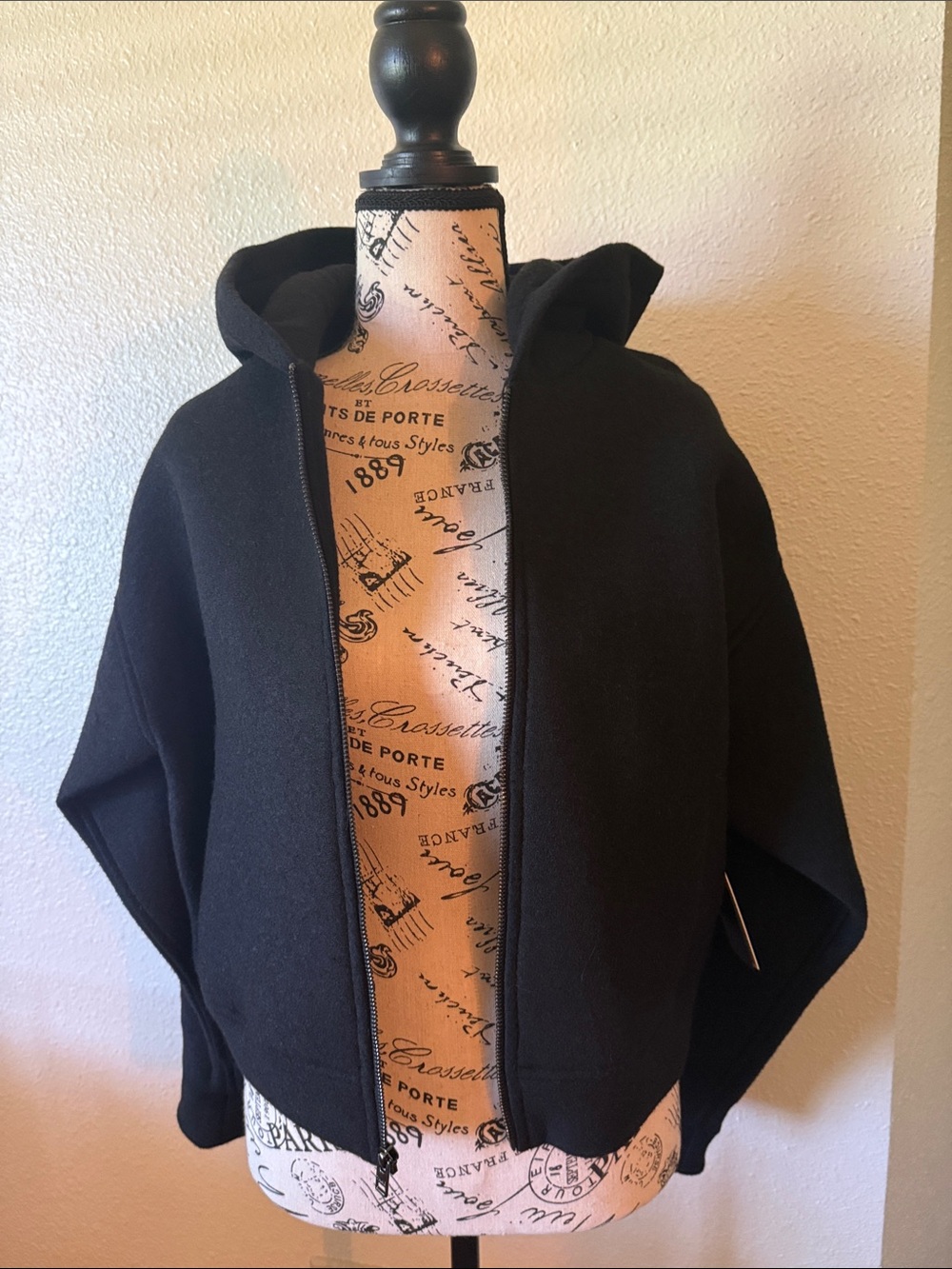 ARITZIA Hooded Zip Front Jacket